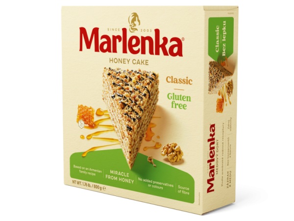 Marlenka torta mézes, Gluténmentes 800g